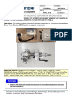 Technical Service Bulletin: Column-Mounted Mdps Repair Information