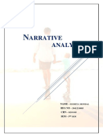Narrative Analysis - The Man