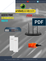 Catálogo de Redes. Access Point, Herramientas, Switch y Routers