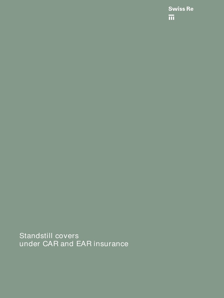 Pub Standstill Covers en Download Free PDF Insurance Deductible