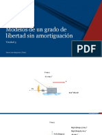 Modelos de un grado de libertad sin amortiguación (M1GLSA