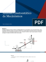 2.3 Análisis Cinético Estático