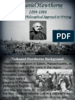 01-Nathaniel Hawthorne PowerPoint