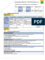 Sesion de Aprendizaje 11 4TOCYT CYD 2022 BIM II Actualizado