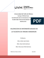 Guia para Realizar Proceso Enfermero Con El Modelo de Cuidados de Las 14 Necesidades de Virg