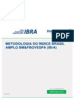 Metodologia do Índice Brasil Amplo BM&FBOVESPA (IBrA
