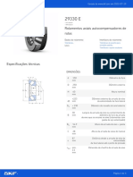29330 E - Rolamentos axiais autocompensadores de rolos SKF Explorer