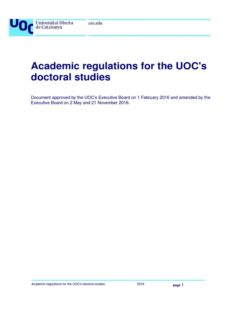 Principles For Doctoral Degree Regulations – MAHZGY