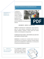 Unidad 3 Procedimientos Operativos Estandarizados de Saneamiento (Poes)