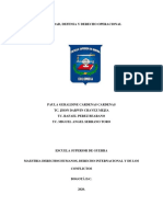 Ensayo Seguridad, Defensa y Derecho Operacional