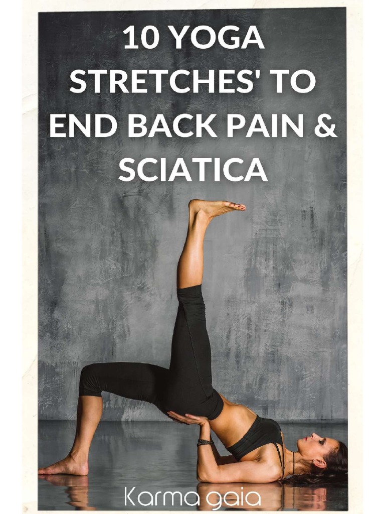 Yoga Poses to Alleviate Back Pain | PDF | Hip | Abdomen