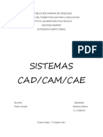 Sistemas CAD, CAM, CAE