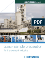 Sample Preparation: Quality in For The Cement Industry