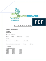 Historial Clinico Formato