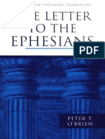 La Carta A Los Efesios - Peter T. O'Brien