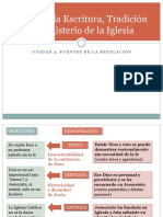 Sagrada Escritura, Tradición y Magisterio de La Iglesia