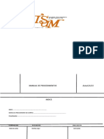 MANUAL DE PROCEDIMENTOS Data