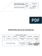 SIG-PR-QA-006 - Inspeccion Visual de Soldadura