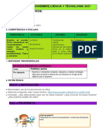 Actividad 26 de Noviembre, Ciencia y Tecnología 2021