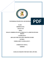 ENSAYO #20 Criminología de Las Drogas y La Prevención Del Delito.