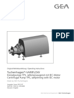 Centrifugal Pump SelfPriming - Type TPS - (Tuchenhagen)