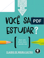 Resumo Voce Sabe Estudar Claudio de Moura Castro