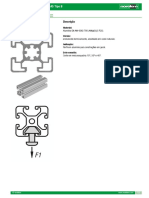 Datasheet 17119 Perfis em Alum Nio 45x45 Tipo B - PT