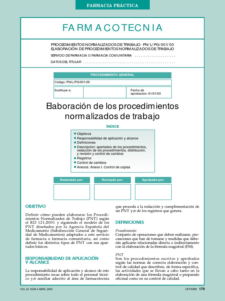 Elaboracion de Poes | PDF | Farmacia | Farmacéutico