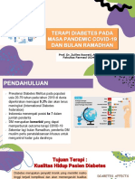 Terapi Diabetes Pada Masa Pandemic Covid-19 Dan Bulan Ramadhan