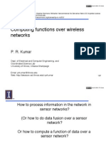Computing Functions Over Wireless Networks