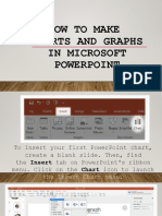How To Make Charts and Graphs in Microsoft Powerpoint