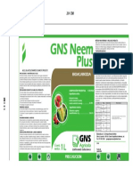 Etiqueta Neem GNS