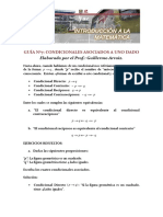 Condicionales Asociados A Uno Dado