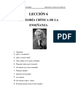 6 La Teoria Critica de La Ensenanza 2022