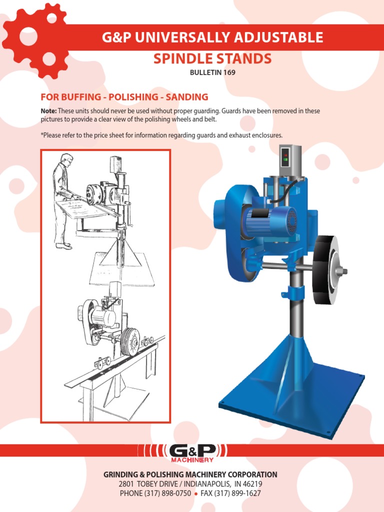 Adjustable Spindle Stands for Polishing | PDF | Belt (Mechanical ...