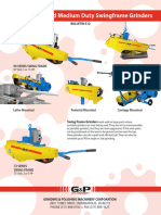 Compact and Medium Duty Swingframe Grinders: Bulletin S12