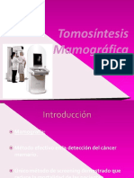 TOMOSIasdasNTESIS MASTOGRAFICA