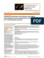 Assessment of Quadriceps Muscle Thickness Using Bedside