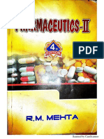 Pharmaceutics-II by R.M Mehta Download From Drug Discovery India