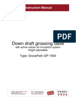 Documents - Pub Down Draft Grossing Table Kugel Medical