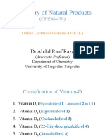 Chemistry of Natural Products: (CHEM-479)