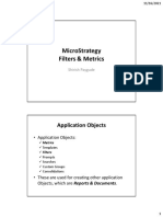 05microstategy Filters Metrics