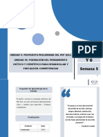 Desarrollo de competencias a través del PEP 2011