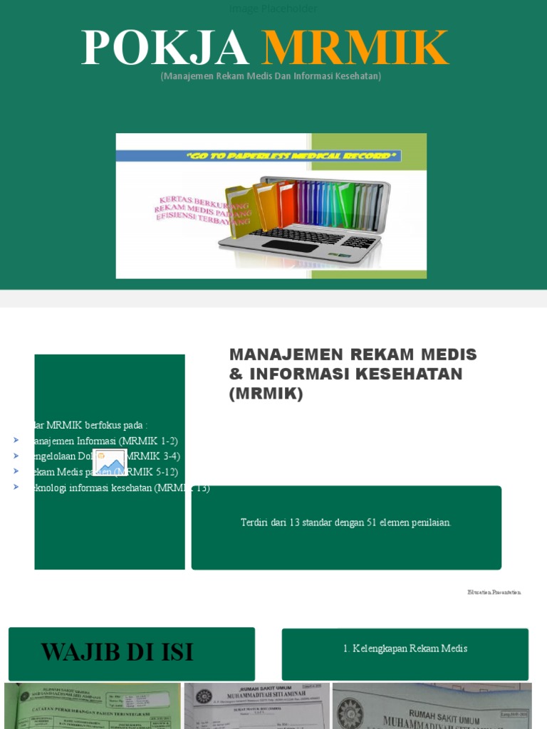 Standar MRMIK dalam Manajemen Rekam Medis | PDF