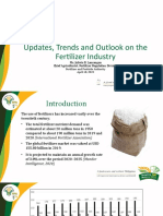 Updates, Trends and Outlook On The Fertilizer Industry