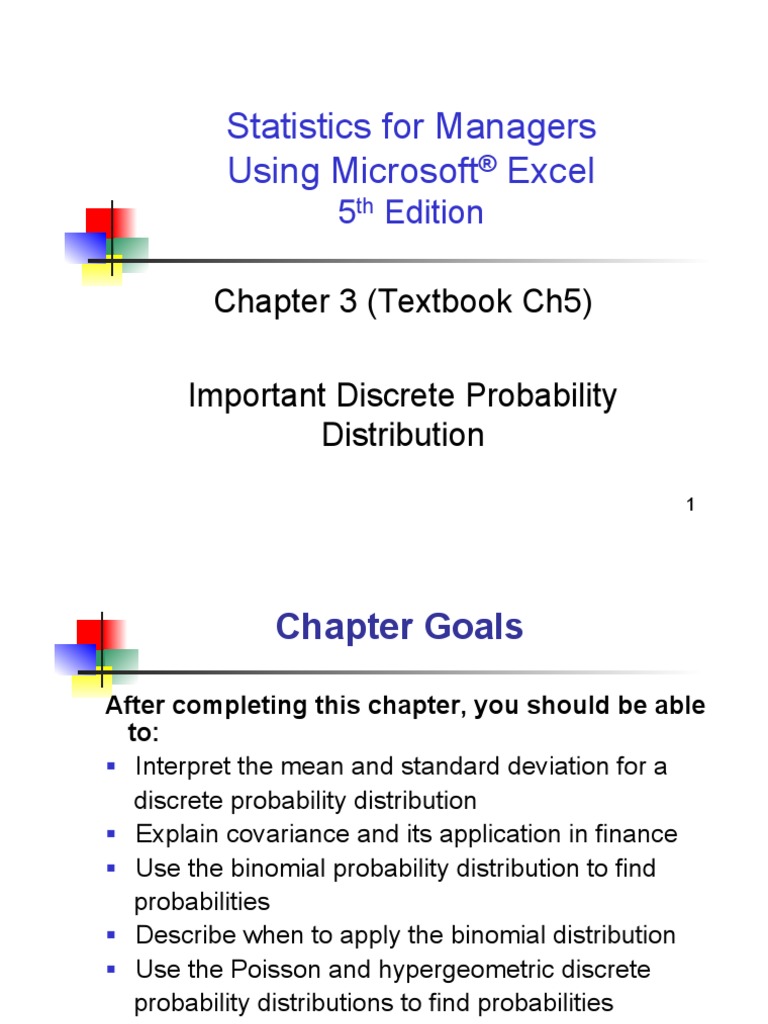 Statistics For Managers Using Microsoft Excel: 5 Edition | PDF ...