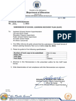 Division Memorandum No. 262 S. 2022