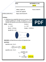 Thermodynamics Quiz Solutions