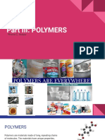 Part Iii: Polymers: Rhona C. Adajar