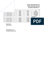 Jadwal Pelajaran 5a 2223